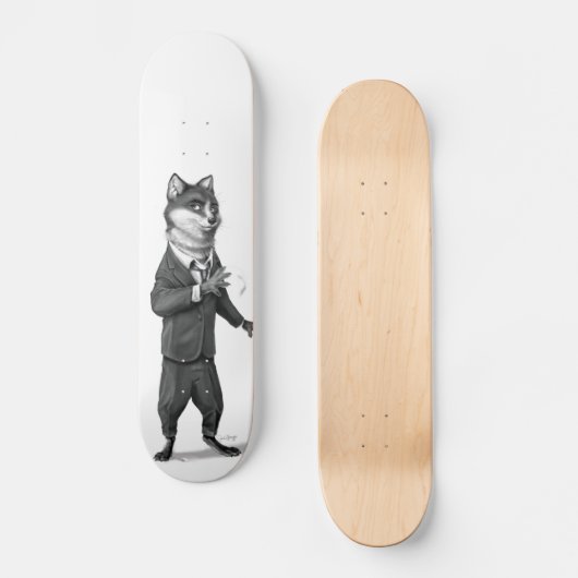 Fox Skateboard (Permanent) (Voorkant)