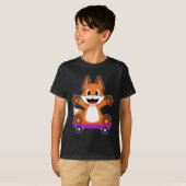 Fox Skateboard T-shirt (Voorkant volledig)