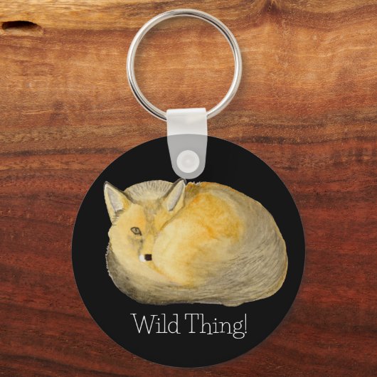 Fox Sleutelhanger (Achterkant)