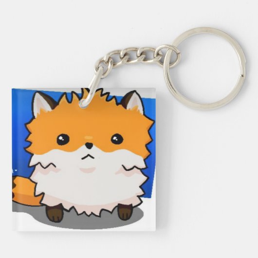 Fox,  sleutelhanger (Achterkant)