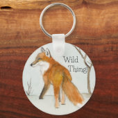 Fox Sleutelhanger (Achterkant)