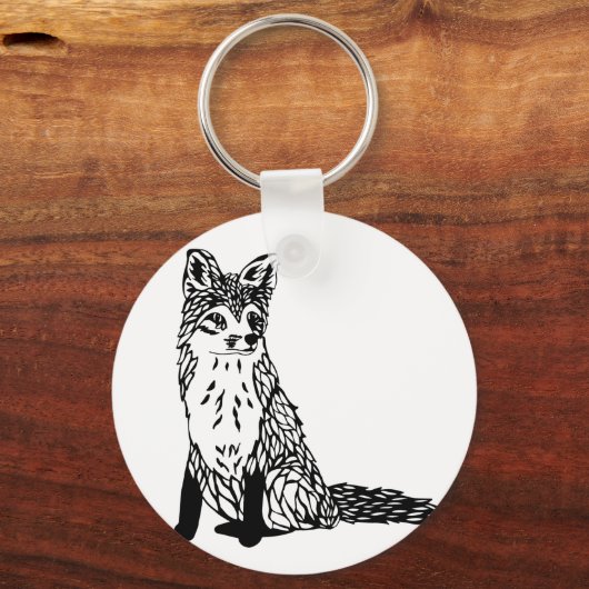 Fox Sleutelhanger (Voorkant)