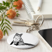 Fox Sleutelhanger (Zijkant)