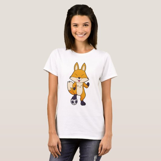 Fox Soccer player Soccer T-shirt (Voorkant volledig)