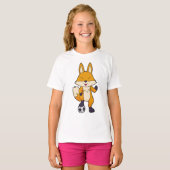Fox Soccer player Soccer T-shirt (Voorkant volledig)