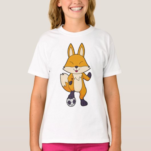Fox Soccer player Soccer T-shirt (Voorkant)