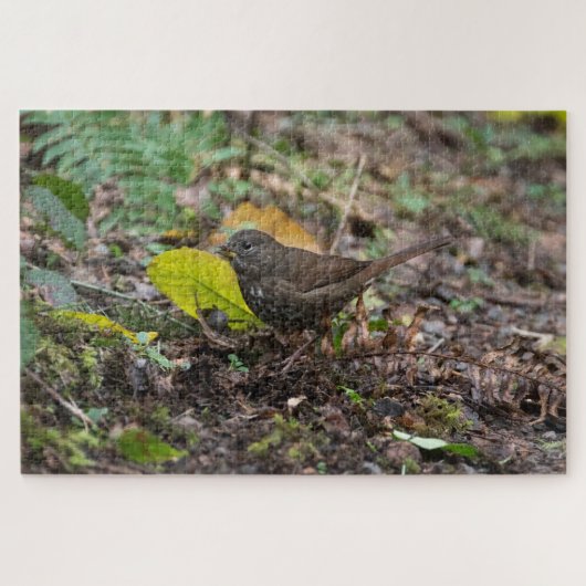 Fox Sparrow Legpuzzel (Horizontaal)