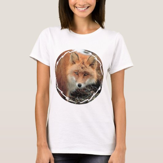 Fox Species Dames uitgerust met T-Shirt (Voorkant)