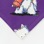Fox Speelgoed Westies Fleece Deken (Hoek)