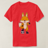 Fox speler Voetbal T-shirt (Design voorkant)