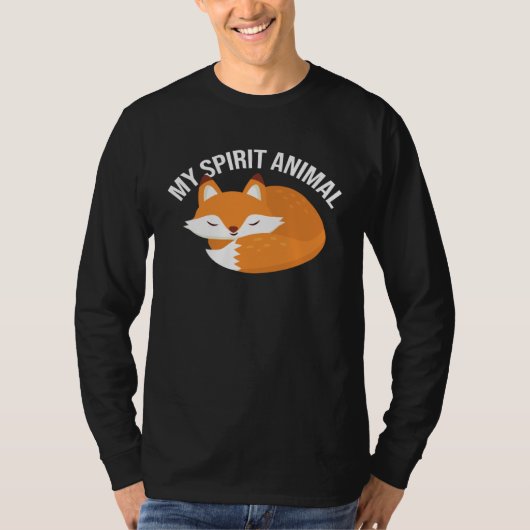 Fox Spirit Animal Fox Wild Animal T-shirt (Voorkant)