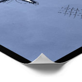 Fox sprong over de maan poster (Hoek)