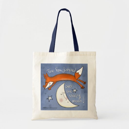 Fox sprong over de maan tote bag (Voorkant)