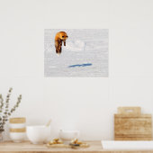 Fox Sprong | Yukon, Canada Poster (Keuken)