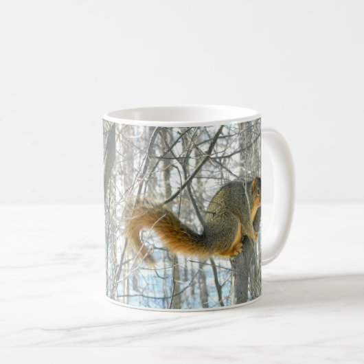 Fox Squirrel Profile (Winter) Mok (Voorkant rechts)