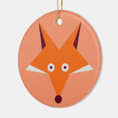 Fox Star Keramisch Ornament (Links)