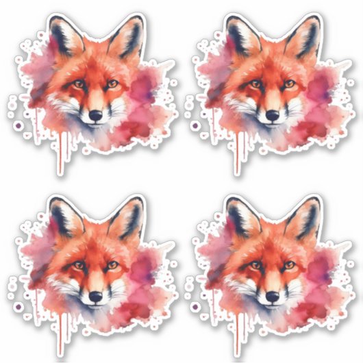 Fox Sticker (Voorkant)