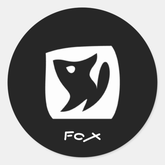 Fox Sticker (Voorkant)