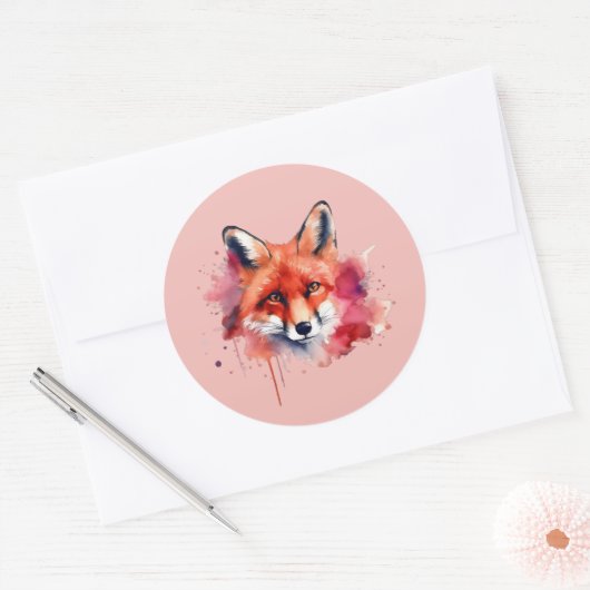 Fox Sticker (Envelop)