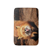 Fox Sticking Het is Tongue Badmat (Voorkant Verticaal)