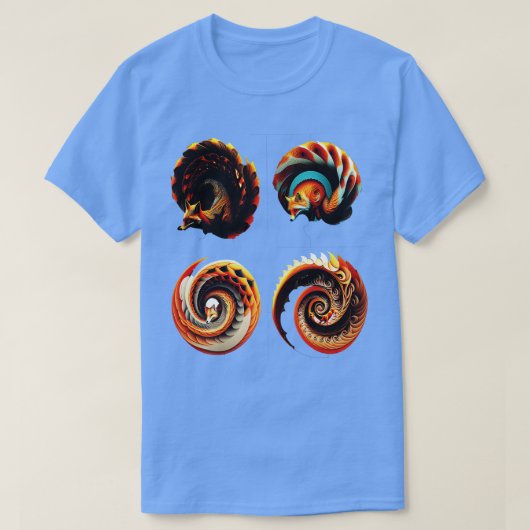Fox style Pattern2023 T-shirt (Design voorkant)