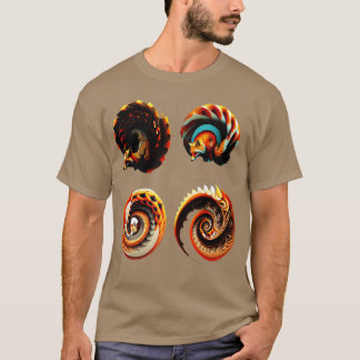 Fox style Pattern2023 T-shirt