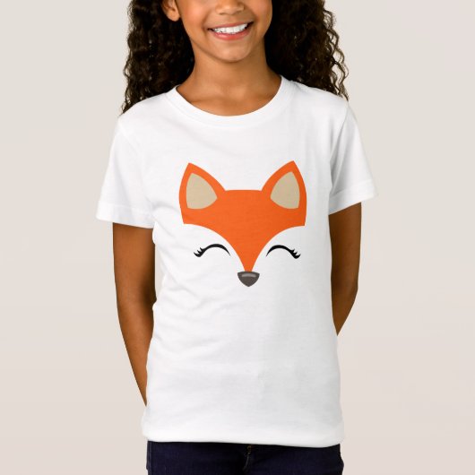 Fox T-shirt voor kinderen (Voorkant)