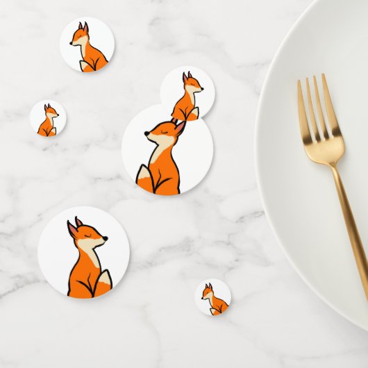 Fox Table Confetti (Groep)