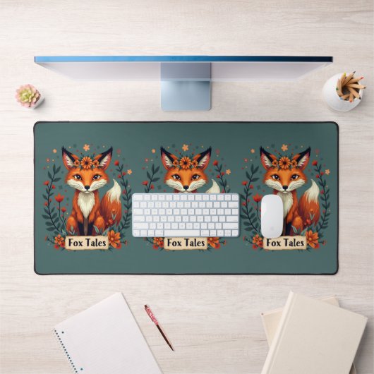 Fox Tales Boho Woodland Animal Bureaumat (Kantoor 1)