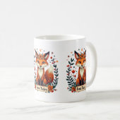 Fox Tales Boho Woodland Animal Koffiemok (Voorkant rechts)