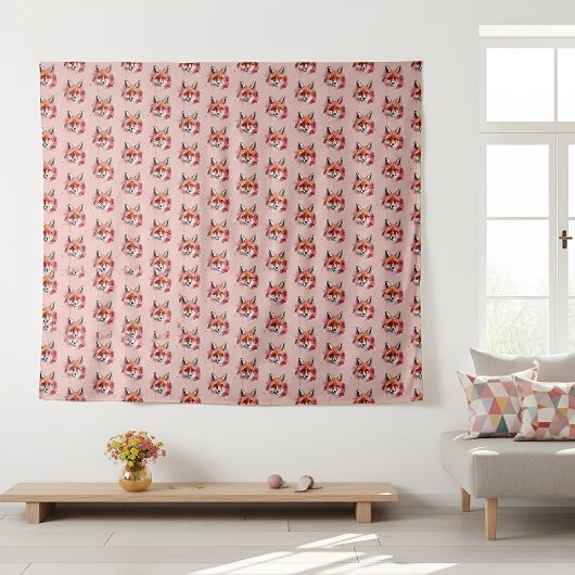Fox Tapestry Wandkleed
