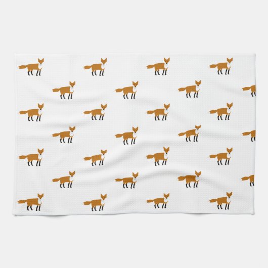 Fox TeaTowels Tea Towel Theedoek (Horizontaal)