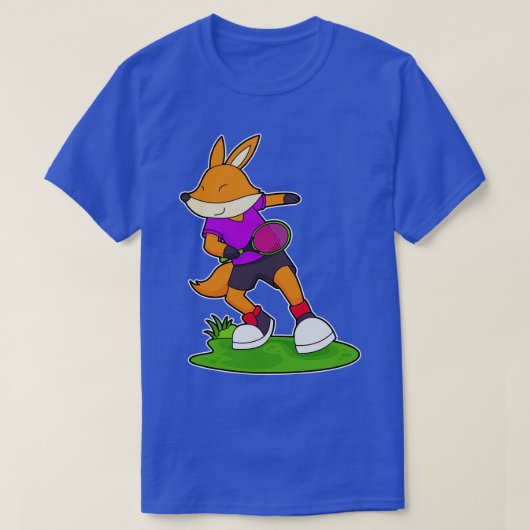Fox Tennis speler Tennis T-shirt (Design voorkant)