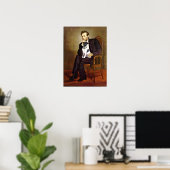 Fox Terrier 1 Gladhaar - Lincoln Poster (Thuiskantoor)