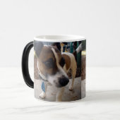 Fox Terrier Attraction, Magic Morph Coffee Mok (Voorkant links)
