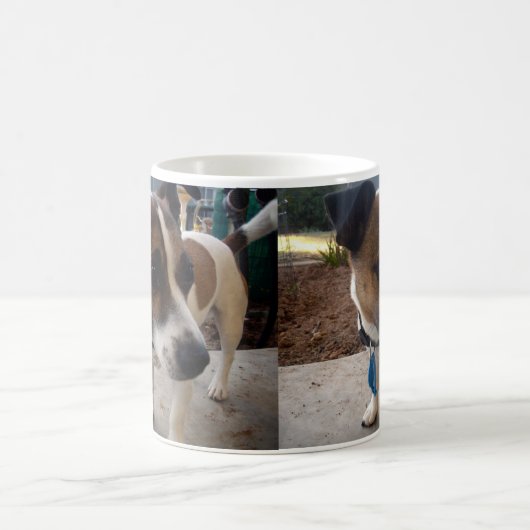 Fox Terrier Attraction, Magic Morph Coffee Mok (Center)