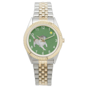 Fox Terrier Ball Trance, Unisex Wristwatch Horloge