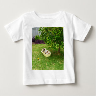 Fox Terrier Bathtime, Baby T-shirt