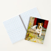 Fox Terrier door Arthur Wardle Notitieboek (Binnen)