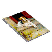 Fox Terrier door Arthur Wardle Notitieboek (Rechterzijde)