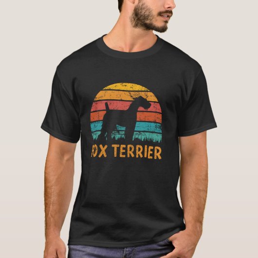 Fox Terrier Eigenaar Fox Terrier Lover Fox Terrier T-shirt (Voorkant)