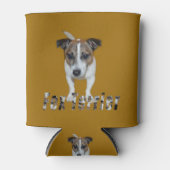 Fox Terrier en Fox Terrier Logo, Blikjeskoeler (Voorkant)
