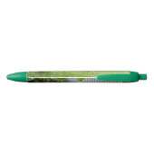 Fox Terrier Funny Scare Face Blauwe Inkt Pen (Achterkant)