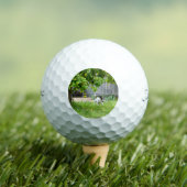 Fox Terrier Funny Scare Face Golfballen (Insitu Shirt)