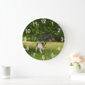 Fox Terrier Happy Days, Wall Clock Grote Klok (Huis)