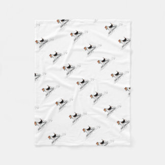 Fox Terrier is trots Fleece Deken