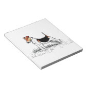 Fox Terrier is trots Notitieblok (Schuin)