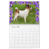 Fox Terrier Kom spelen, agenda Kalender (Jan 2027)
