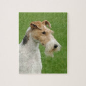 Fox Terrier Legpuzzel (Verticaal)