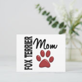 Fox Terrier Ma 2 Briefkaart (Staand voorkant)